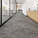 Modern Simple Office Commercial Carpet Tailorable Spliced Floor Mat Polyester Home Living Room Bedroom Durable Non-slip Mat