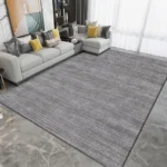 Modern Solid Color Gradation Living Room Carpet Simple Rugs for Bedroom Decor Dirt Resistance Black Floor Mat Large Parlor Rug
