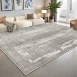 Modern Simple Style Large Soft Living Room Rug Plain Colour Antiskid Room Decoration Home Mats Washable Lounge Cloakroom Carpet