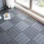 Heavy Duty Recyclable Wood Plastic DIY Interlocking Deck Tiles Waterproof Indoor Outdoor Flooring